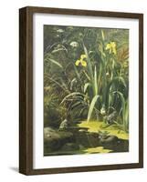 Woodland Pool-Olaf August Hermansen-Framed Giclee Print