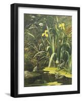 Woodland Pool-Olaf August Hermansen-Framed Giclee Print