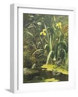 Woodland Pool-Olaf August Hermansen-Framed Giclee Print