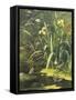 Woodland Pool-Olaf August Hermansen-Framed Stretched Canvas