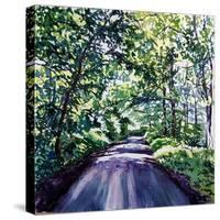 Woodland Road 2017-Tilly Willis-Stretched Canvas