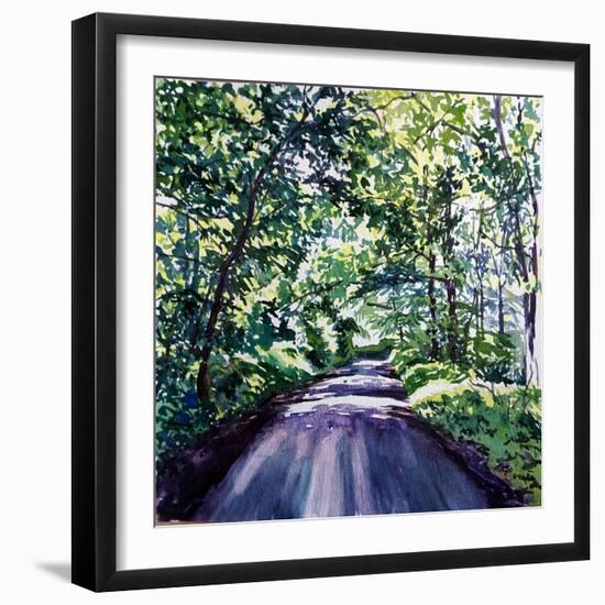 Woodland Road 2017-Tilly Willis-Framed Premium Giclee Print