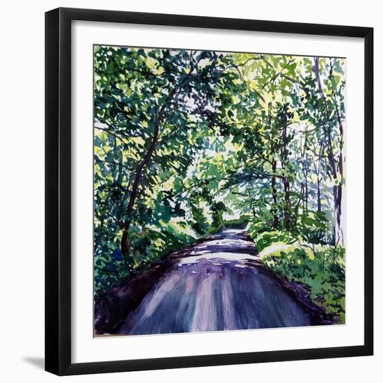 Woodland Road 2017-Tilly Willis-Framed Giclee Print