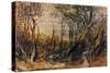 Woodland Scene, circa 1810, Watercolour on Paper-J. M. W. Turner-Stretched Canvas