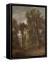 Woodland Scene Overlooking Dedham Vale, C.1802-03 (Oil on Canvas)-John Constable-Framed Stretched Canvas
