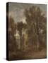 Woodland Scene Overlooking Dedham Vale, C.1802-03 (Oil on Canvas)-John Constable-Stretched Canvas