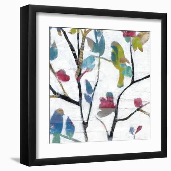 Woodland Story II-Jennifer Goldberger-Framed Art Print