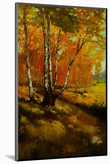 Woodland Stream I-Graham Reynolds-Mounted Art Print