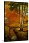 Woodland Stream II-Graham Reynolds-Stretched Canvas