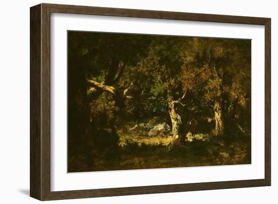 Woodland Thicket-Narcisse Virgile Diaz de la Pena-Framed Giclee Print