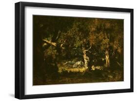 Woodland Thicket-Narcisse Virgile Diaz de la Pena-Framed Giclee Print