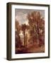 Woodland View in Suffolk-John Constable-Framed Giclee Print