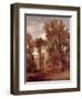 Woodland View in Suffolk-John Constable-Framed Giclee Print