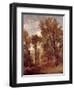 Woodland View in Suffolk-John Constable-Framed Giclee Print