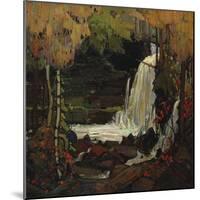 Woodland Waterfall-Tom Thomson-Mounted Giclee Print