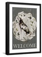 Woodland Welcome II-Grace Popp-Framed Art Print