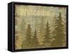 Woodland Welcome II-Daphné B.-Framed Stretched Canvas