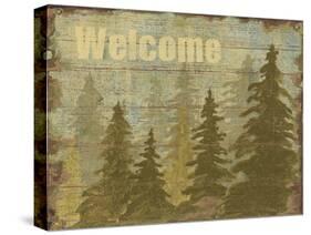 Woodland Welcome II-Daphné B.-Stretched Canvas