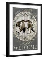 Woodland Welcome III-Grace Popp-Framed Art Print