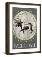 Woodland Welcome IV-Grace Popp-Framed Art Print