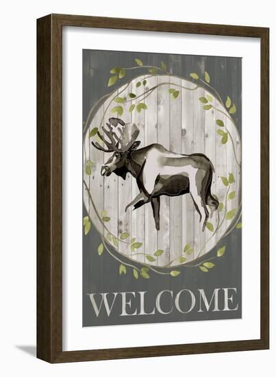 Woodland Welcome IV-Grace Popp-Framed Art Print