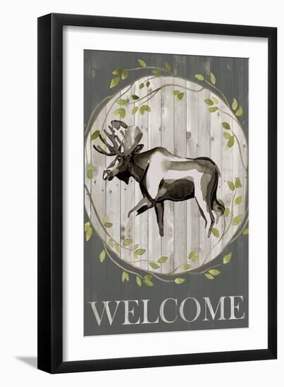 Woodland Welcome IV-Grace Popp-Framed Art Print