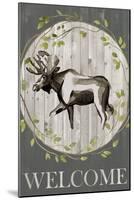 Woodland Welcome IV-Grace Popp-Mounted Art Print