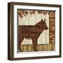 Woodland Words III-Jess Aiken-Framed Art Print