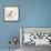 Woodland Wreath IX Blue Feather-Beth Grove-Framed Art Print displayed on a wall