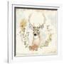 Woodland Wreath VIII-Beth Grove-Framed Art Print