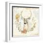 Woodland Wreath VIII-Beth Grove-Framed Art Print