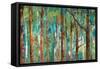 Woodland-Caroline Gold-Framed Stretched Canvas