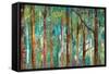 Woodland-Caroline Gold-Framed Stretched Canvas