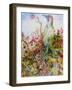 Woodpecker in the Honeysuckle, 2010-Joan Thewsey-Framed Giclee Print