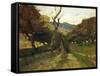 Woodpile, Circa 1874-Giovanni Fattori-Framed Stretched Canvas