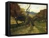 Woodpile, Circa 1874-Giovanni Fattori-Framed Stretched Canvas