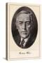 Woodrow Wilson, 28th President of the United States-Gordon Ross-Stretched Canvas