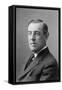 Woodrow Wilson, 28th U.S. President-Science Source-Framed Stretched Canvas