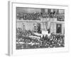 Woodrow Wilson Addressing Congress-null-Framed Giclee Print