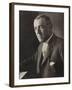 Woodrow Wilson American President and Nobel Prizewinner in 1919-Lagrelius & Westphal-Framed Photographic Print