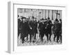 Woodrow Wilson, Georges Clemenceau, Arthur Balfour, and Baron Sonnino-null-Framed Photographic Print