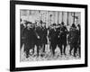 Woodrow Wilson, Georges Clemenceau, Arthur Balfour, and Baron Sonnino-null-Framed Photographic Print