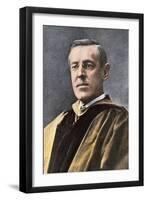 Woodrow Wilson, LL.D., as President of Princeton University-null-Framed Giclee Print