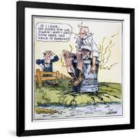 Woodrow Wilson: Mexico-J.N. Ding Darling-Framed Giclee Print