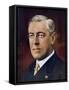 Woodrow Wilson, President of the United States-null-Framed Stretched Canvas