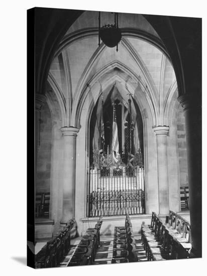 Woodrow Wilson's Tomb in the National Cathedral-Myron Davis-Stretched Canvas