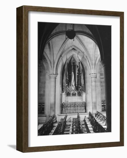 Woodrow Wilson's Tomb in the National Cathedral-Myron Davis-Framed Photographic Print