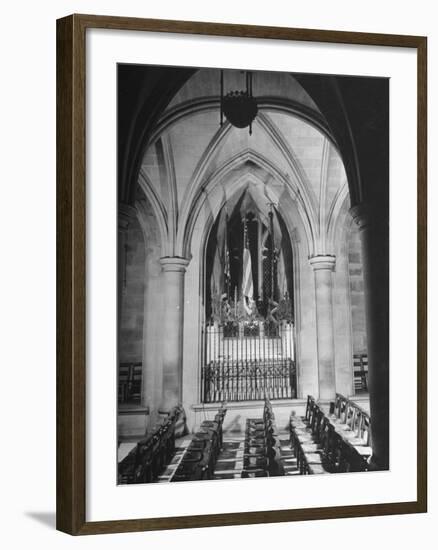 Woodrow Wilson's Tomb in the National Cathedral-Myron Davis-Framed Photographic Print