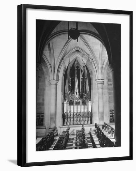 Woodrow Wilson's Tomb in the National Cathedral-Myron Davis-Framed Photographic Print