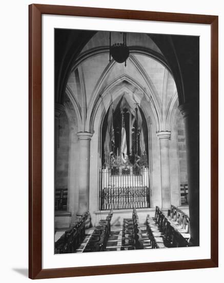 Woodrow Wilson's Tomb in the National Cathedral-Myron Davis-Framed Photographic Print